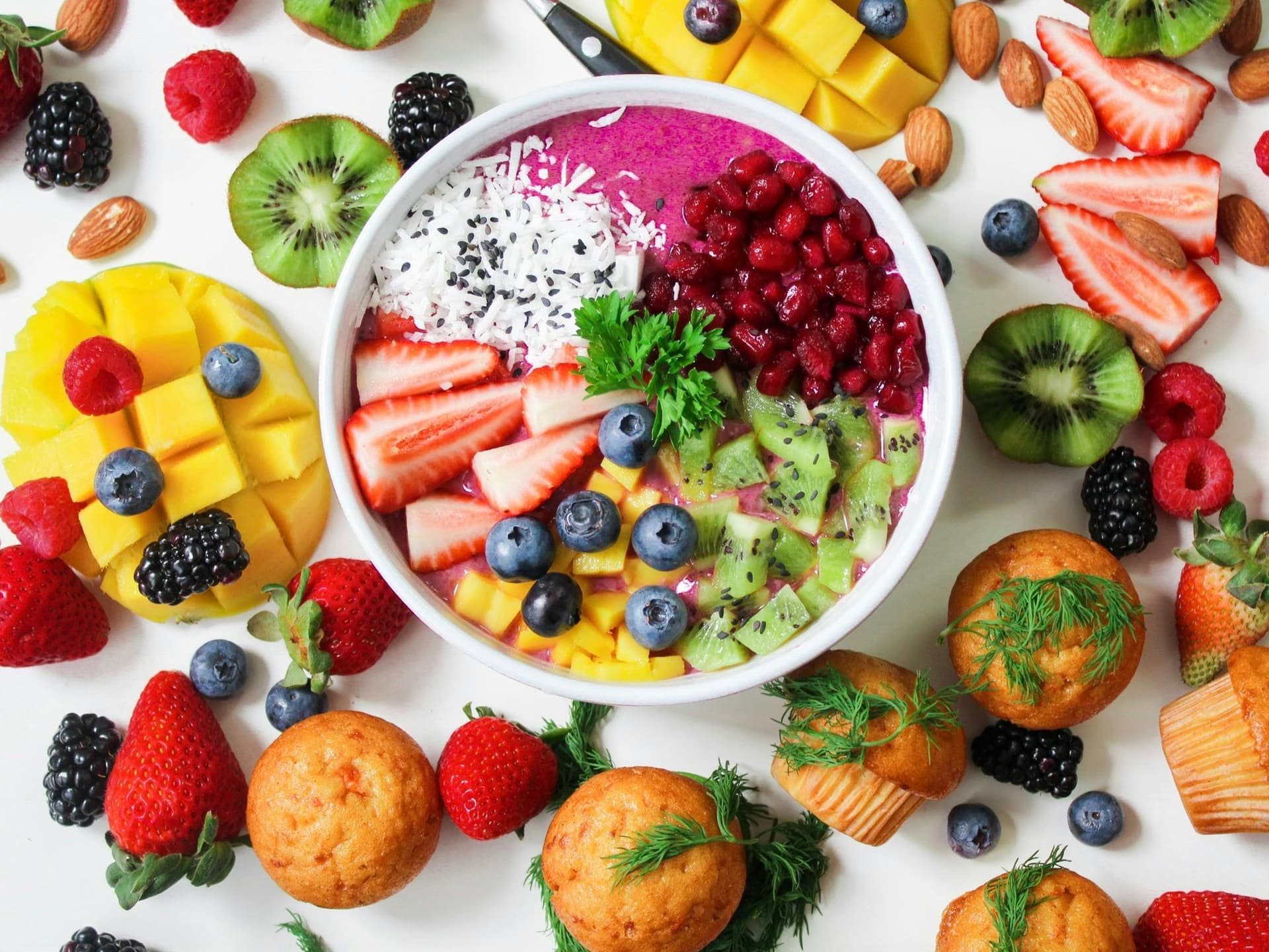 Healthy balanced meal for elderly nutrition