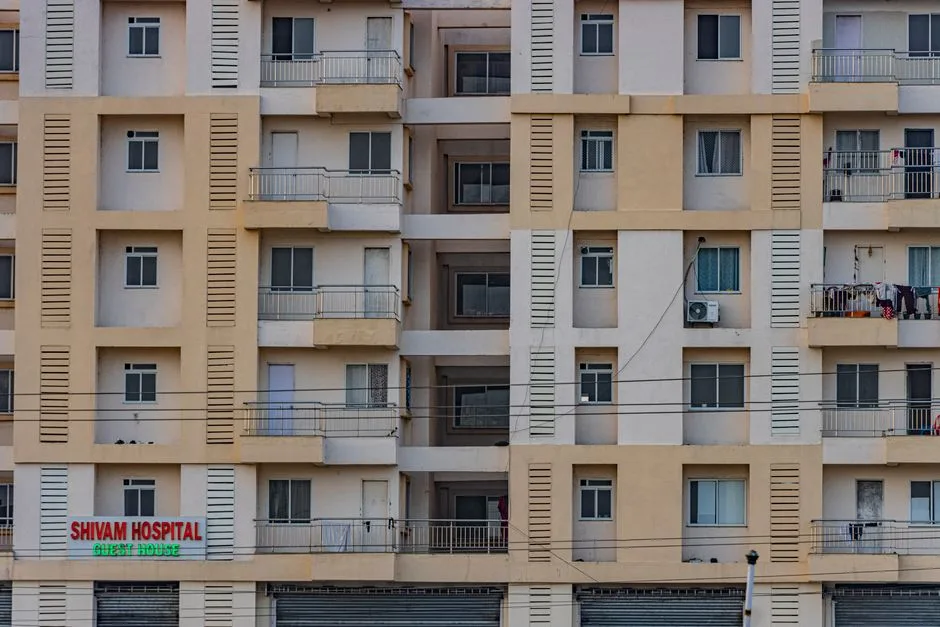 Hospital building exterior in Kerala